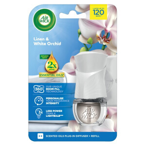 Airwick 19ml Electric komplet Prádlo a bílá orchidej(6/krt)
