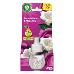 Airwick 19ml Electric náplň Jemný satén&Měsíční lilie (6/krt)