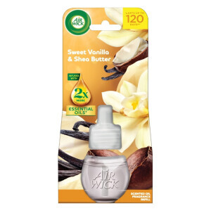 Airwick 19ml Electric náplň Vanilka a bambucké máslo(6/krt)