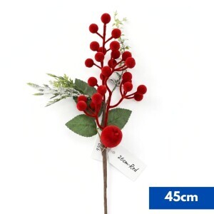 Vánoční větvička 40cm (160/krt 480/krt)