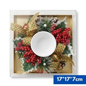 Vánoční dekorace 17cm (72/krt)