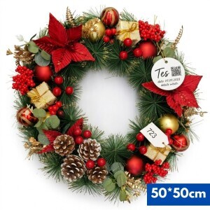 Vánoční věnec 50cm (24/krt)