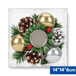 Vánoční dekorace 13cm (148/krt)