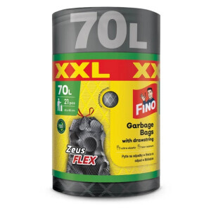 Fino Sáčky Do Koše Zatahovací Zeus Flex 70L/21Ks (8/krt)