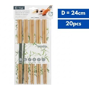 Hůlky bambusové 10párů/24cm (12/bal 72/krt)
