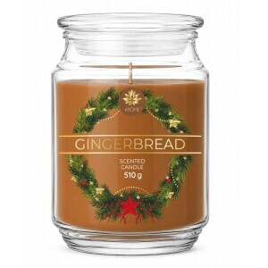 Arome Svíčka ve skle 510g Gingerbread (6/krt)