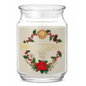 Arome Svíčka ve skle 510g Vanilla Bourbon (6/krt)