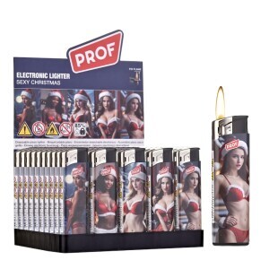 Prof Zapalovač Elec Xmas Sexy (50/bal 1000/krt)