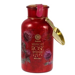 Aurora 600g MIDNIGHT ROSE Koupelová sůl (4/krt)
