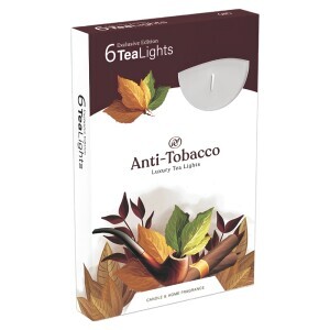 Santo Svíčka čajová 6ks Anti Tobacco (45/krt)