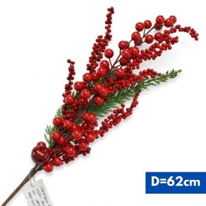 Vánoční větvička 62cm (60/krt 360/krt)