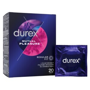 Durex Kondom 20ks Mutual Pleasure (6/bal)