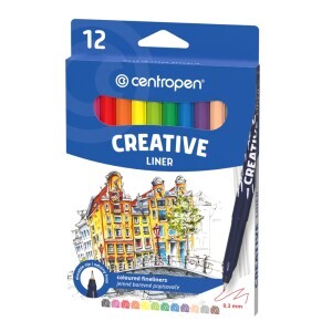 Centropen Fixy Creative Liner 12ks (10/krt)