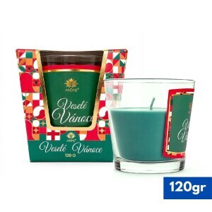 Arome Svíčka ve skle 120g Chocolate and Cherry (12/bal 48/krt)