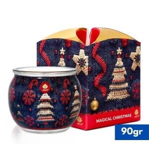 Arome Svíčka ve skle 90g Marzipan (12/bal 48/krt)