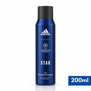 Adidas 200ml Deospray M Champions League Star 72H (12/krt)