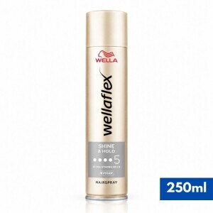 Wellaflex 250ml Lak na vlasy N Shine&Hold Ultra 5(6/krt)