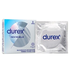 Durex Kondom 3ks Invisible (24/bal 288/krt)