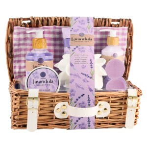 Aurora Dár.sada Levandule 180ml SG+180ml t.mleko+120ml krém na ruce+50ml těl.peeling+2×50g bomba do 