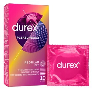 Durex Kondom 10ks Plesure Max (6/bal)