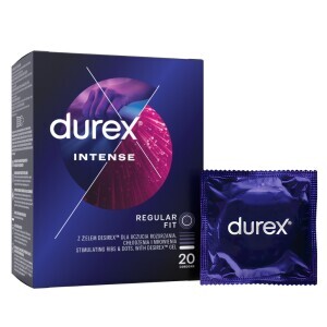Durex Kondom 20ks Intense (6/bal)