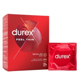 Durex Kondom 24ks Feel Thin (6/bal)