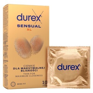 Durex Kondom 10ks Sensual XL (24/bal 288/krt)