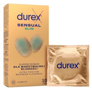 Durex Kondom 10ks Sensual Slim (24/bal 288/krt)
