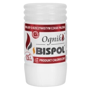 Bispol Svíčka hřbitovní Ognik 1,5dni/85g (30/krt)
