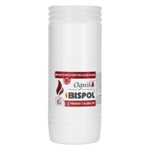 Bispol Svíčka hřbitovní Ognik 6dni/490g (14/krt)