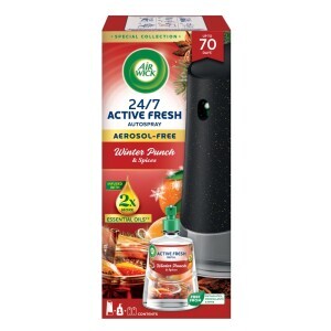 Airwick 228ml Freshmatic komplet Zimní punč(4/krt)