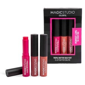 Magic Studio Balzám na rty 3ks Butter (6/krt)