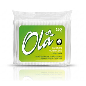 Ola Vatové tyčinky v sáčku 160ks (32/krt)