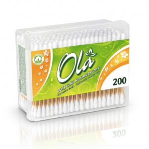 Ola Vatové tyčinky v krab. 200ks (32/krt)