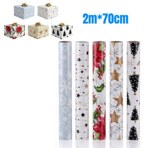 Pol-Mak Balící papír 2m*70cm Vánoční P2 12 (50/krt)
