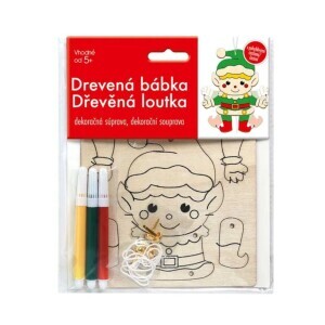 Argus Kreativní sada Dřevěná loutka