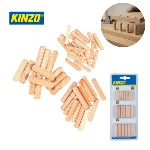 Kinzo Dřevěné kolíky 44ks(24/krt)