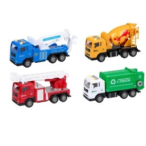 Eddie Toys Auto se světlem a zvukem 4ass(8/krt)