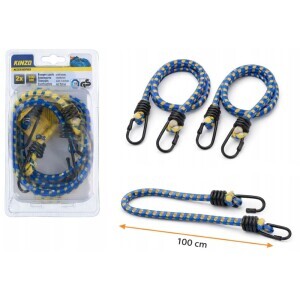Kinzo Šnůra Bungee 100cm 2ks(12/krt)