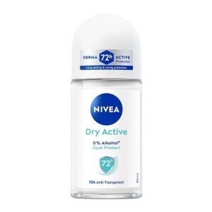 Nivea 50ml Roll-On F AP Dry Active N (6/krt)
