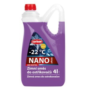 Carlson Zimní směs do ostřikovačů 4l -22°C NANO (3/bal)