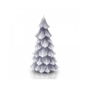 Bartek Svíčka Christmas Tree New 110/210 Grey (12/krt)